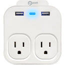 POM GEAR Dual AC / Dual USB-A Power Station