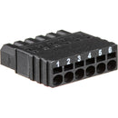 Axis Communications TU6009 6-Pin Male Connector (10-Pack)