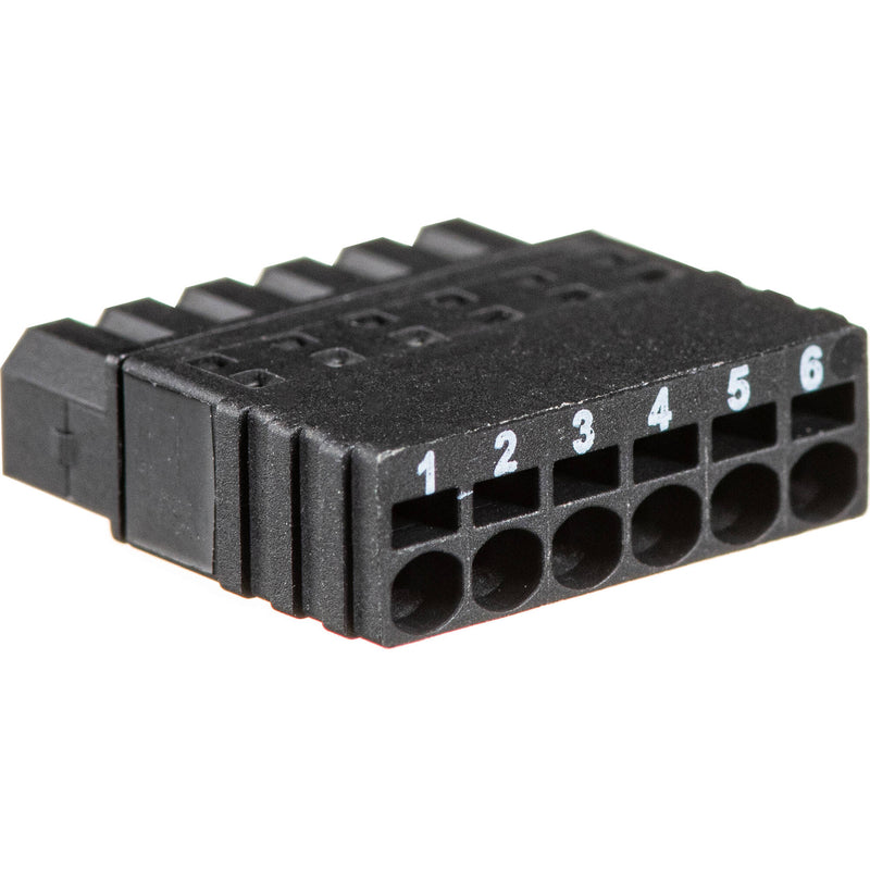 Axis Communications TU6009 6-Pin Male Connector (10-Pack)