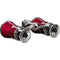 LaScala Optics 3x25 Aida Opera Glasses (Burgundy & Silver)