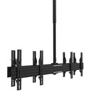 Kanto Living Back-To-Back Quad-Screen Ceiling Mount for Four 40-45" TVs