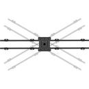 Kanto Living Back-To-Back Quad-Screen Ceiling Mount for Four 40-45" TVs