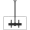Kanto Living Back-To-Back Dual-Screen Ceiling Mount for Two 40-80" Monitors