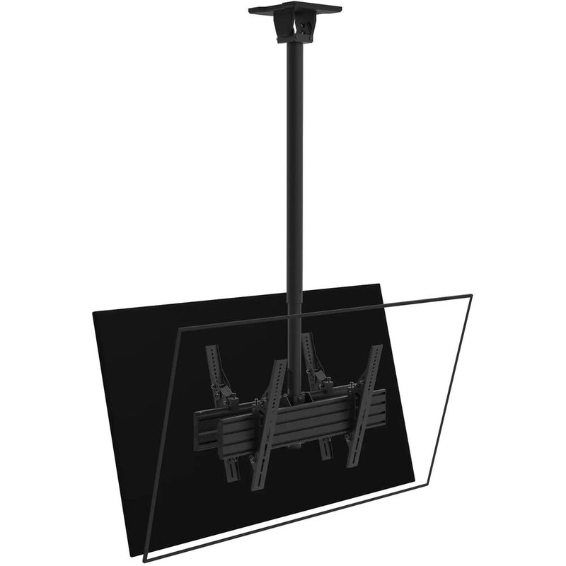 Kanto Living Back-To-Back Dual-Screen Ceiling Mount for Two 40-80" Monitors