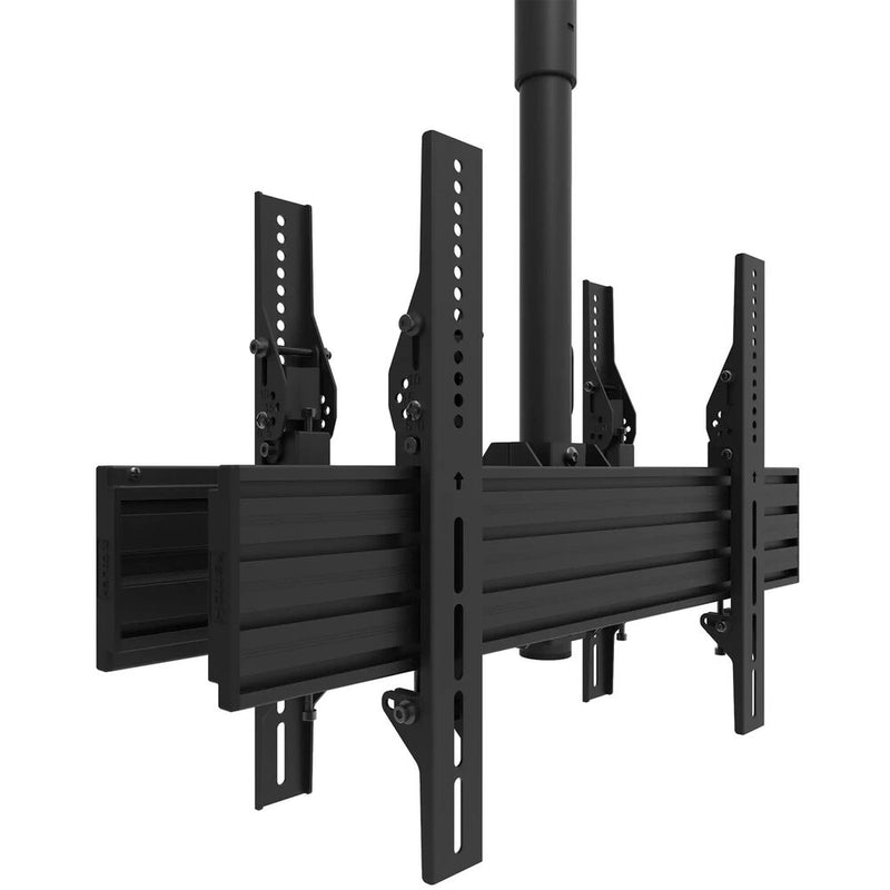 Kanto Living Back-To-Back Dual-Screen Ceiling Mount for Two 40-80" Monitors