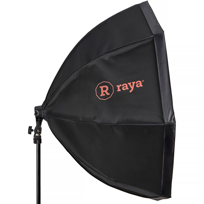 Raya LED-OX-BI Bi-Color LED Lamp with Integrated Octabox