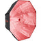 Raya LED-OX-RGB Dual RGB and Bi-Color LED Lamp with Octabox