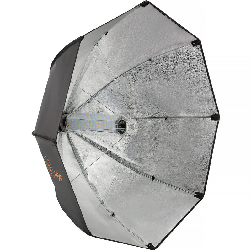 Raya LED-OX-RGB Dual RGB and Bi-Color LED Lamp with Octabox