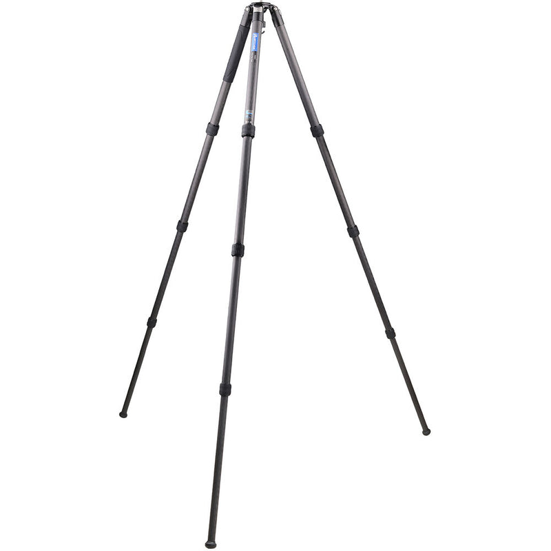 ARTCISE AS80C+MA Carbon Fiber Tripod with 65mm Bowl, Magic Arm & Smartphone Holder (Black)