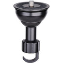 ARTCISE AS80C+MA Carbon Fiber Tripod with 65mm Bowl, Magic Arm & Smartphone Holder (Black)