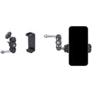 ARTCISE AS80C+MA Carbon Fiber Tripod with 65mm Bowl, Magic Arm & Smartphone Holder (Black)