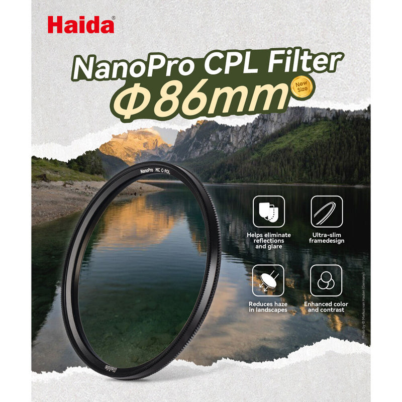 Haida NanoPro MC Circular Polarizer Filter (86mm)