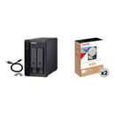QNAP 16TB 2-Bay USB 3.2 Gen 2 RAID Array Kit (2 x 8TB)