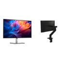 Dell 27" P2725H Full HD Monitor with Slim Soundbar & Monitor Arm Kit