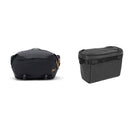 Peak Design Outdoor Sling and Camera Cube Kit (Black, 7L)