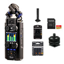 Zoom H5studio 4-Track Handy Recorder with 32-Bit Float Recording and On-Camera Kit