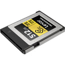 Lexar 512GB Professional GOLD CFexpress 4.0 Type B Memory Card (2-Pack)