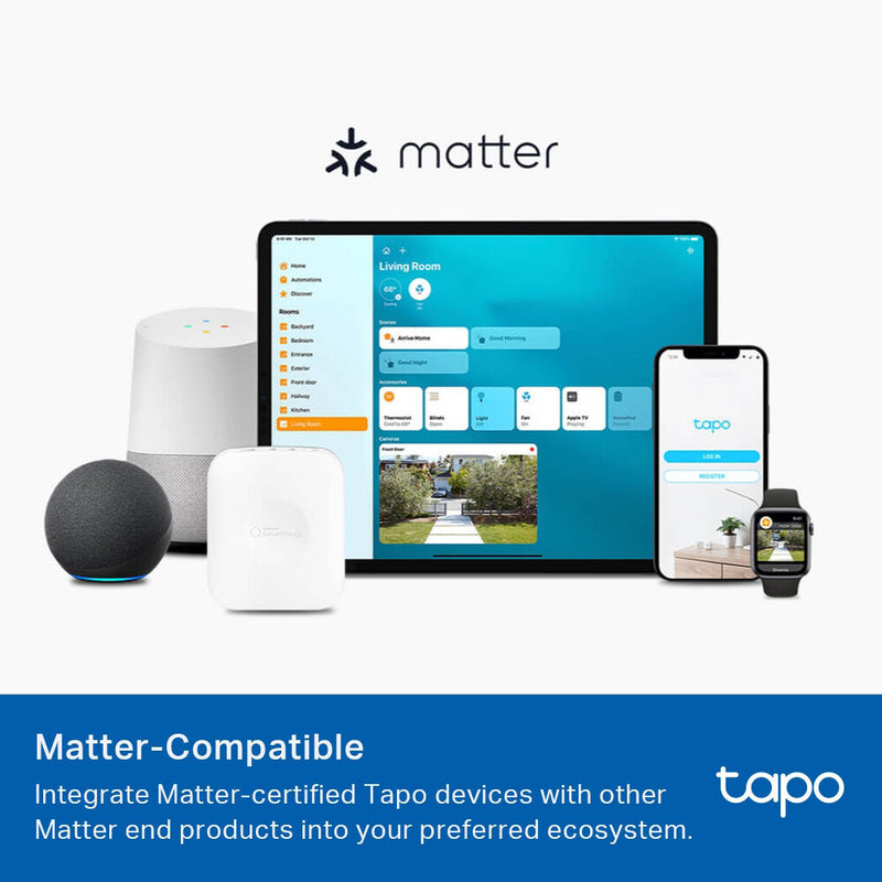 TP-Link Tapo L535E Smart Wi-Fi Light Bulb (Matter, 4-Pack)