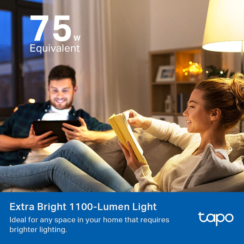 TP-Link Tapo L535E Smart Wi-Fi Light Bulb (Matter, 4-Pack)