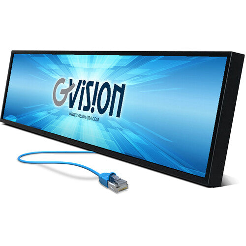 GVision USA POE37KE-4E00T0 37" 32:9 UltraWide Commercial PoE Monitor