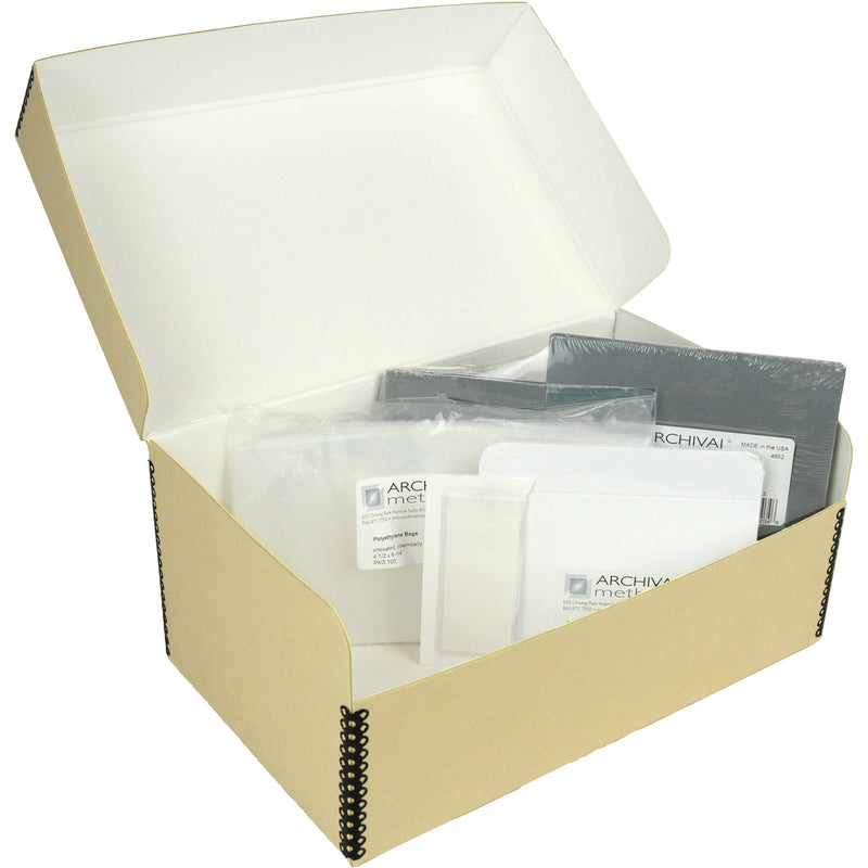 Archival Methods QPO 1202 Kit (Tan, 4 x 6")