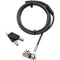 Mobile Edge Universal Ultra-Slim Laptop Key Cable Security Lock (6.5')