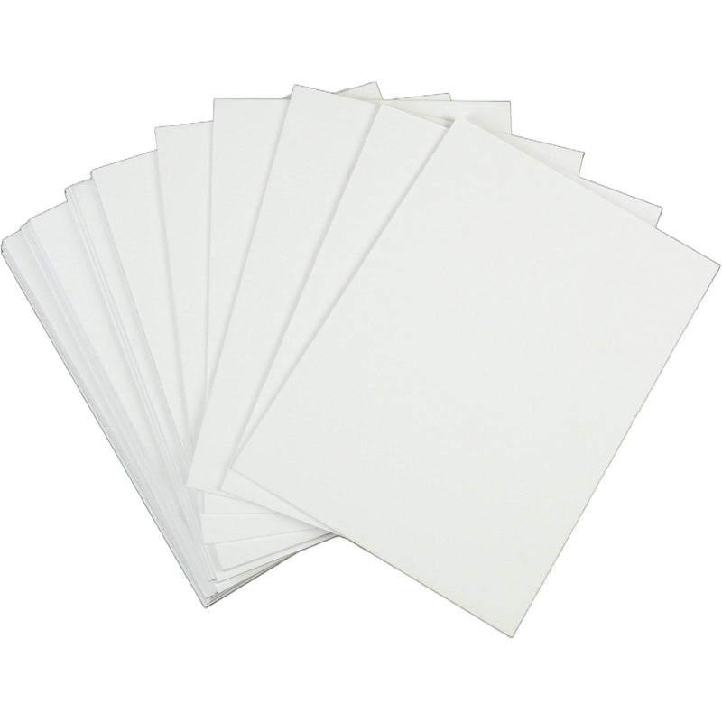 Archival Methods 4-Ply Museum Mat Board (Polar White, 8.5 x 11", 25-Pack)