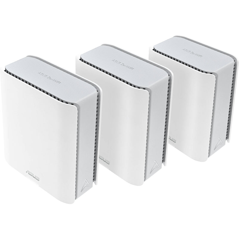 ASUS ZenWiFi BT8 BE14000 Wireless Tri-Band Multi-Gig 3-Piece Mesh Wi-Fi System (White)