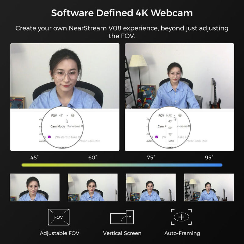NearStream V08AF 4K Webcam
