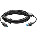 Vaddio USB 3.2 Gen 2 USB-B to USB-A Active Optical Cable (26.25')