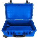Eylar Carry-On Roller Hard Case with Foam (Blue, 22")