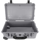 Eylar Carry-On Roller Hard Case with Foam (Gray, 22")