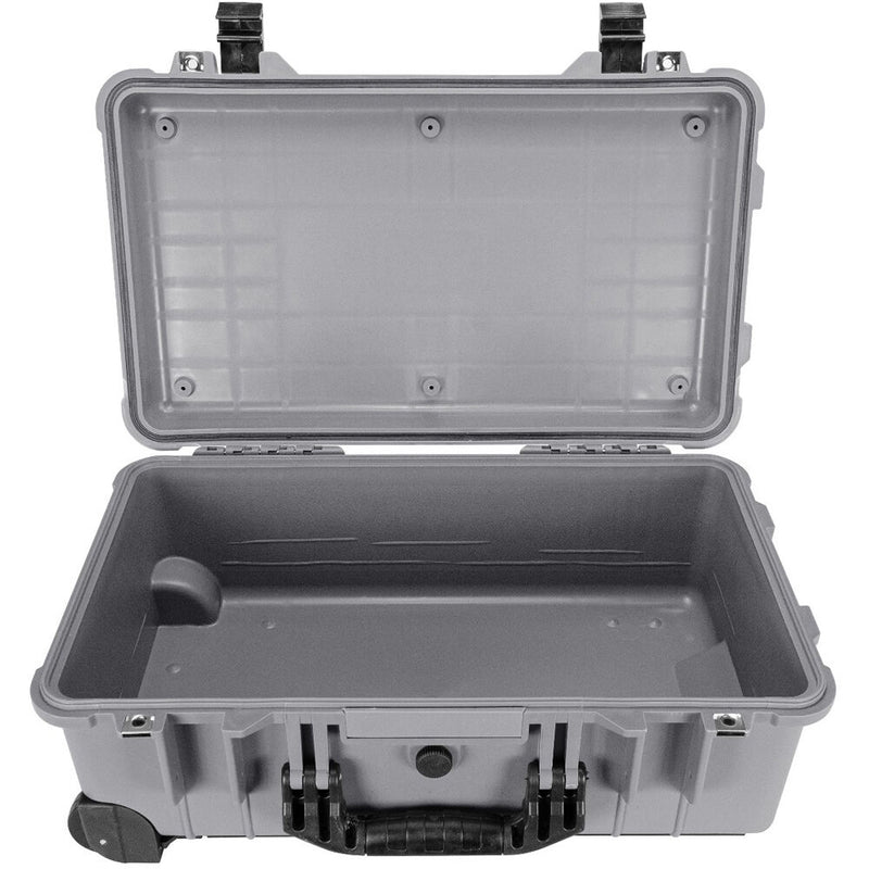 Eylar Carry-On Roller Hard Case with Foam (Gray, 22")