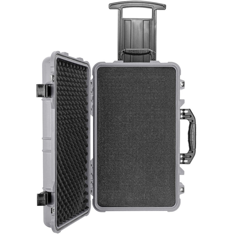 Eylar Carry-On Roller Hard Case with Foam (Gray, 22")