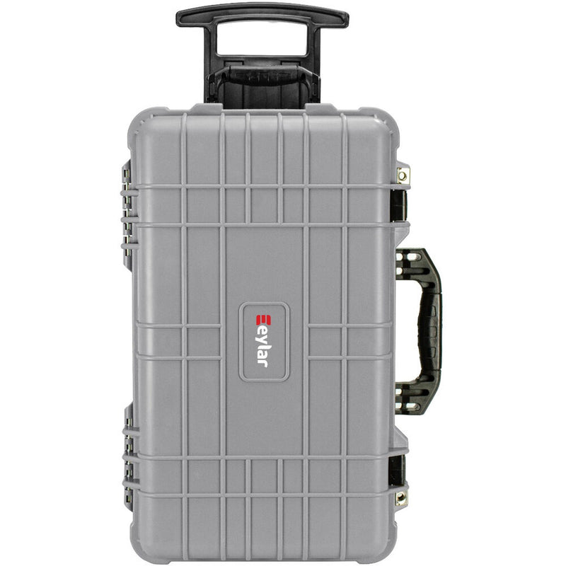 Eylar Carry-On Roller Hard Case with Foam (Gray, 22")