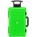 Eylar Carry-On Roller Hard Case with Foam (Neon Green, 22")