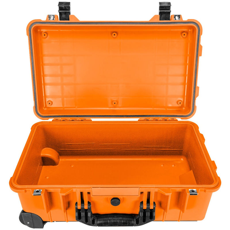 Eylar Carry-On Roller Hard Case with Foam (Orange, 22")