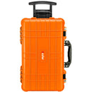 Eylar Carry-On Roller Hard Case with Foam (Orange, 22")