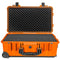 Eylar Carry-On Roller Hard Case with Foam (Orange, 22")