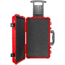 Eylar Carry-On Roller Hard Case with Foam (Red, 22")
