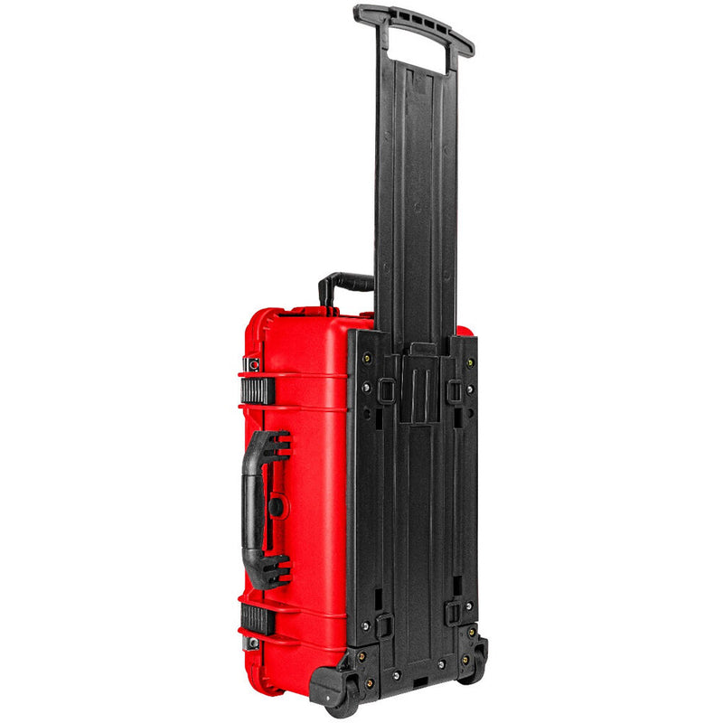 Eylar Carry-On Roller Hard Case with Foam (Red, 22")