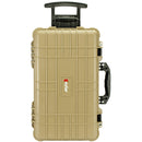 Eylar Carry-On Roller Hard Case with Foam (Tan, 22")