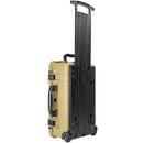 Eylar Carry-On Roller Hard Case with Foam (Tan, 22")