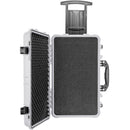 Eylar Carry-On Roller Hard Case with Foam (White, 22")