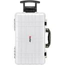 Eylar Carry-On Roller Hard Case with Foam (White, 22")
