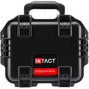 Eylar Intact Premium Series Waterproof Compact Hard Case with Foam (11.8", Black)