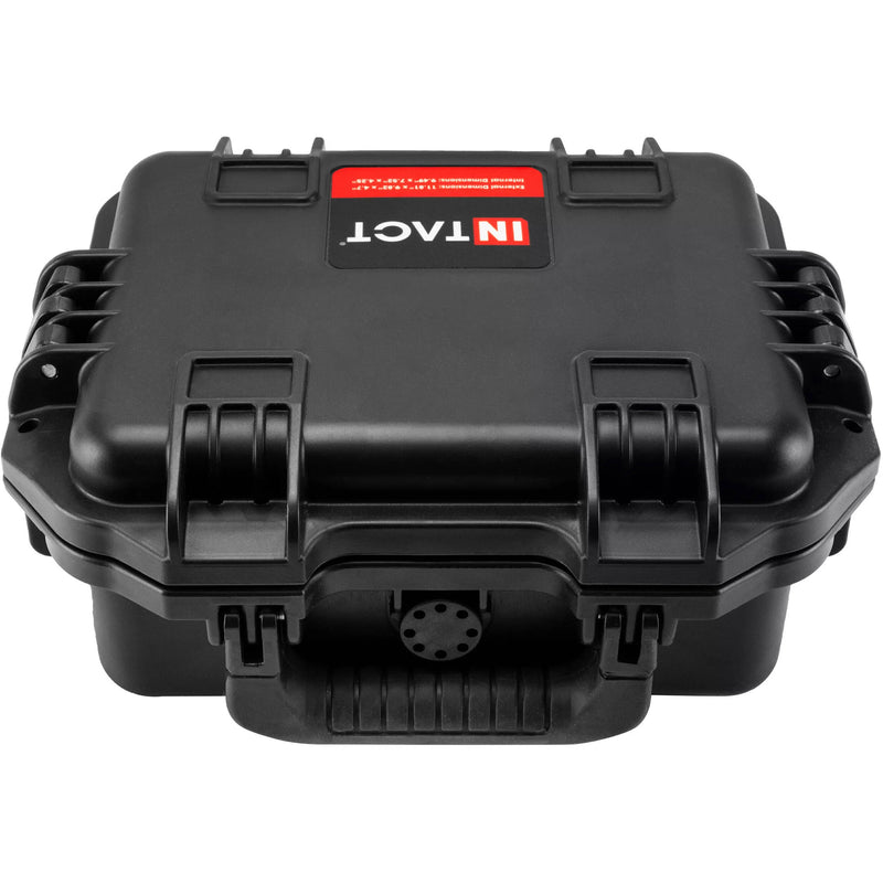 Eylar Intact Premium Series Waterproof Compact Hard Case with Foam (11.8", Black)