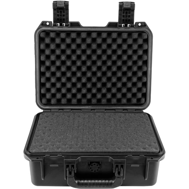 Eylar Intact Premium Series Waterproof Compact Hard Case with Foam (14", Black)