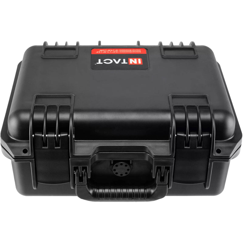 Eylar Intact Premium Series Waterproof Compact Hard Case with Foam (14", Black)