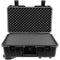 Eylar Intact Premium Series Waterproof Hard Roller Carry-On Case with Foam (22", Black)